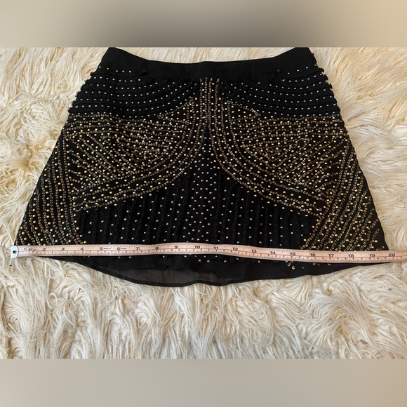 New Nasty Gal Black Sequined Skirt Size S - Picture 3 of 8